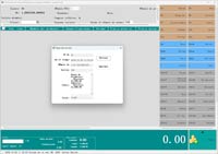 Operación de cambio de recepción POS
